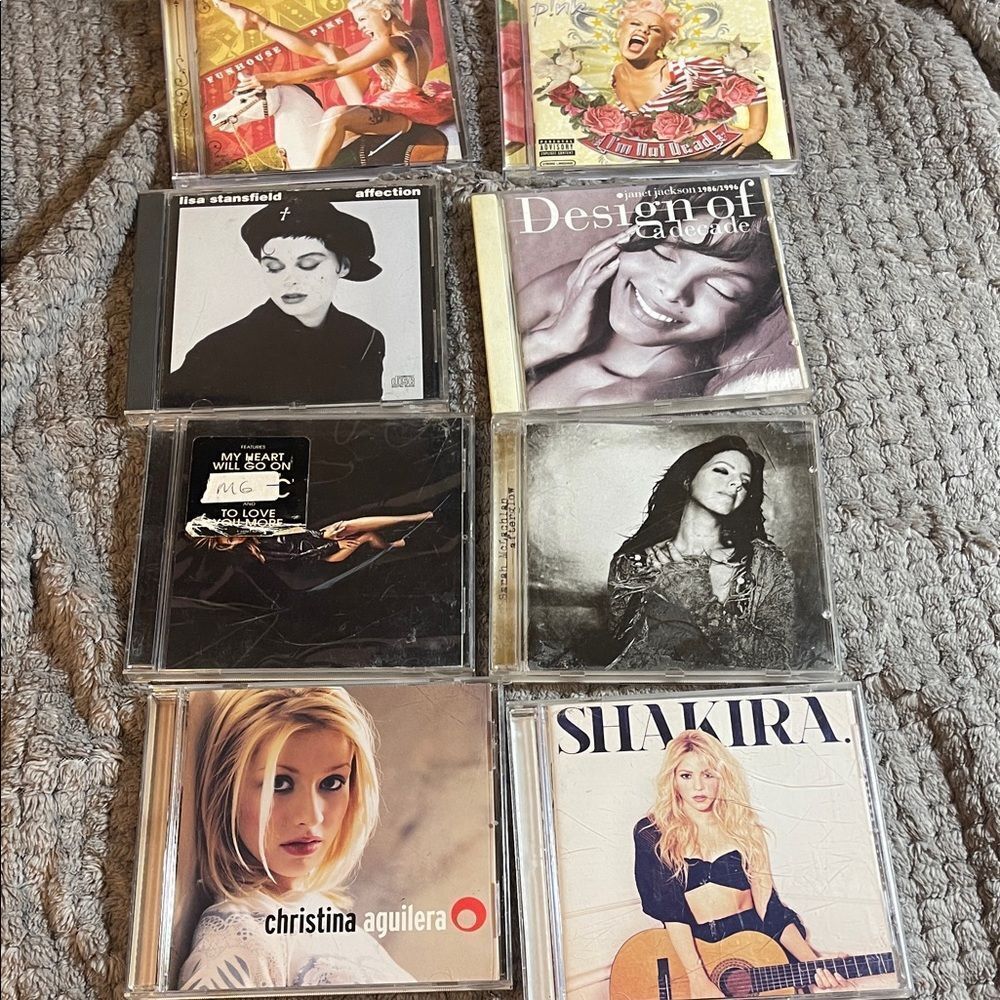 Collection of 8 Music CDs